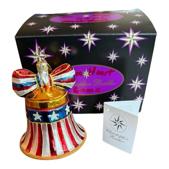 CHRISTOPHER RADKO "FREEDOM RINGS"/LIBERTY BELL 2001 UNITED WE STAND~9/11 - Picture 1 of 5